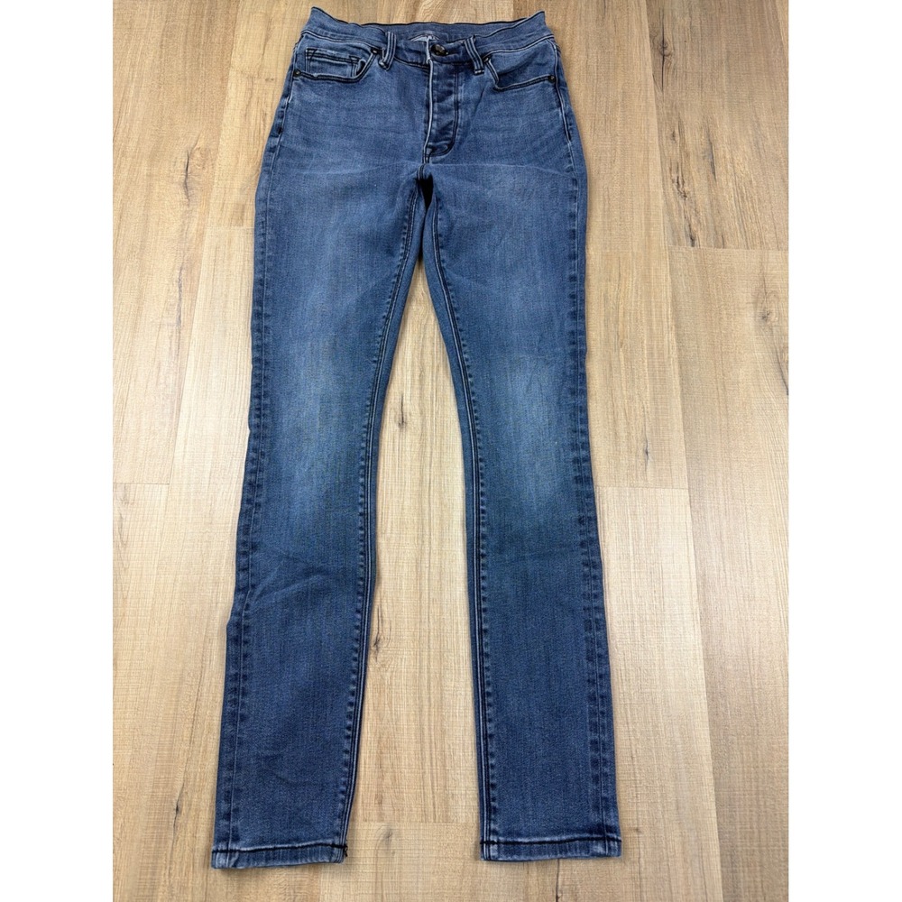 Urban Outfitters BDG Twig High Rise Skinny Jeans Womens 26 Blue Denim Button Fly